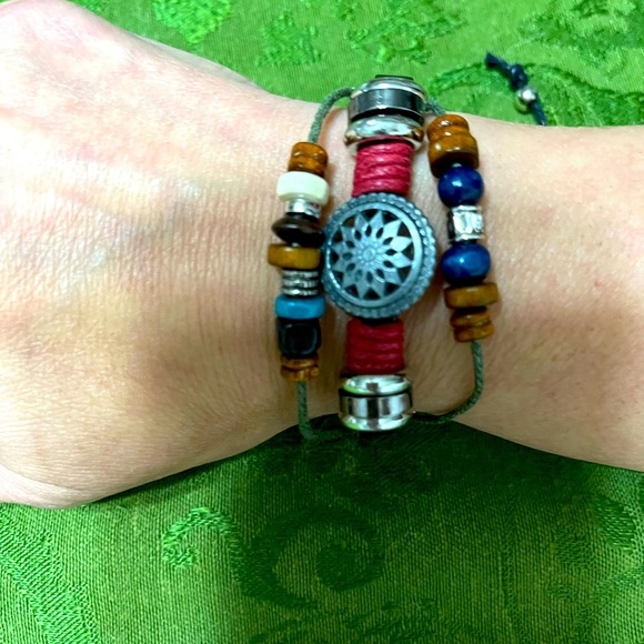 *NEW**Bohemian inspired bracelet, unisex style - Picture 5 of 5